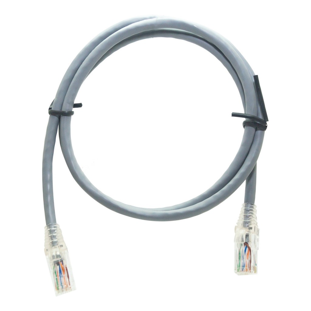 Cabo Rede Patch Cord Cat6 Furukawa 100% Cobre Cinza 9 Mts