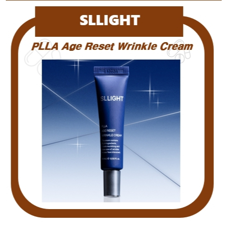 [SLlight] PLLA Age Reset Creme Para Rugas 15ml-Antienvelhecimento , Cuidados Com Dobras Nasolabiais , Impulso De Colágen