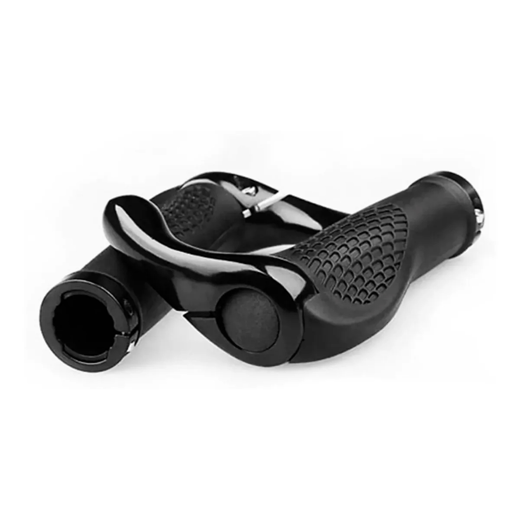 Par de Manoplas para Guidão Ciclismo Bike Bicicleta Anatomicas com Trava e Bar End Conforto, Estilo e Ajuste Perfeito