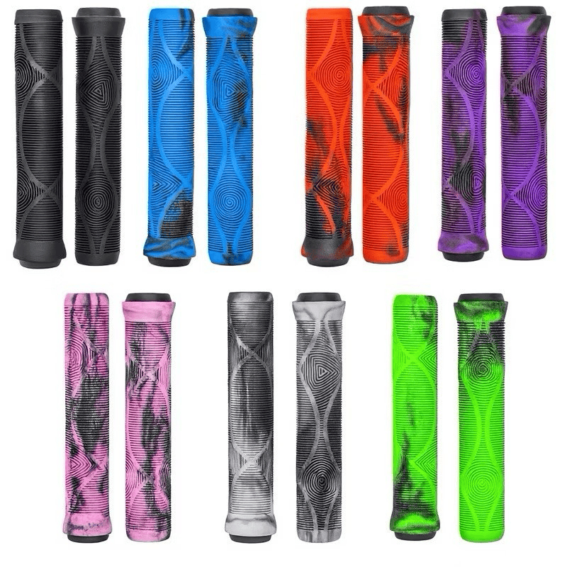 Par de Manopla Punho de Bike Bicicleta Patinete Mtb Bmx Freeride DH 165mm Gios Hupi GTA Todas Cores