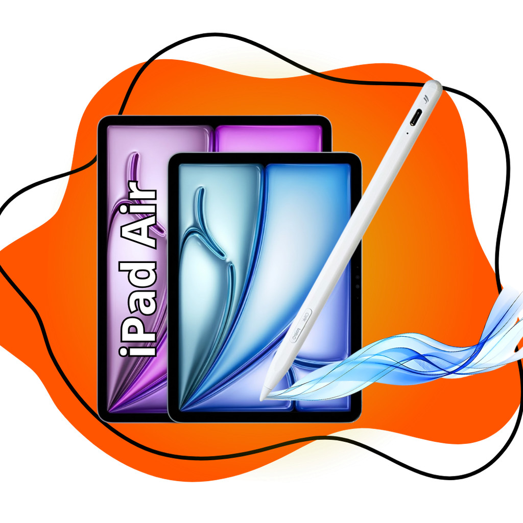 Caneta Touch Magnética Com Palm Rejection Para iPad Air