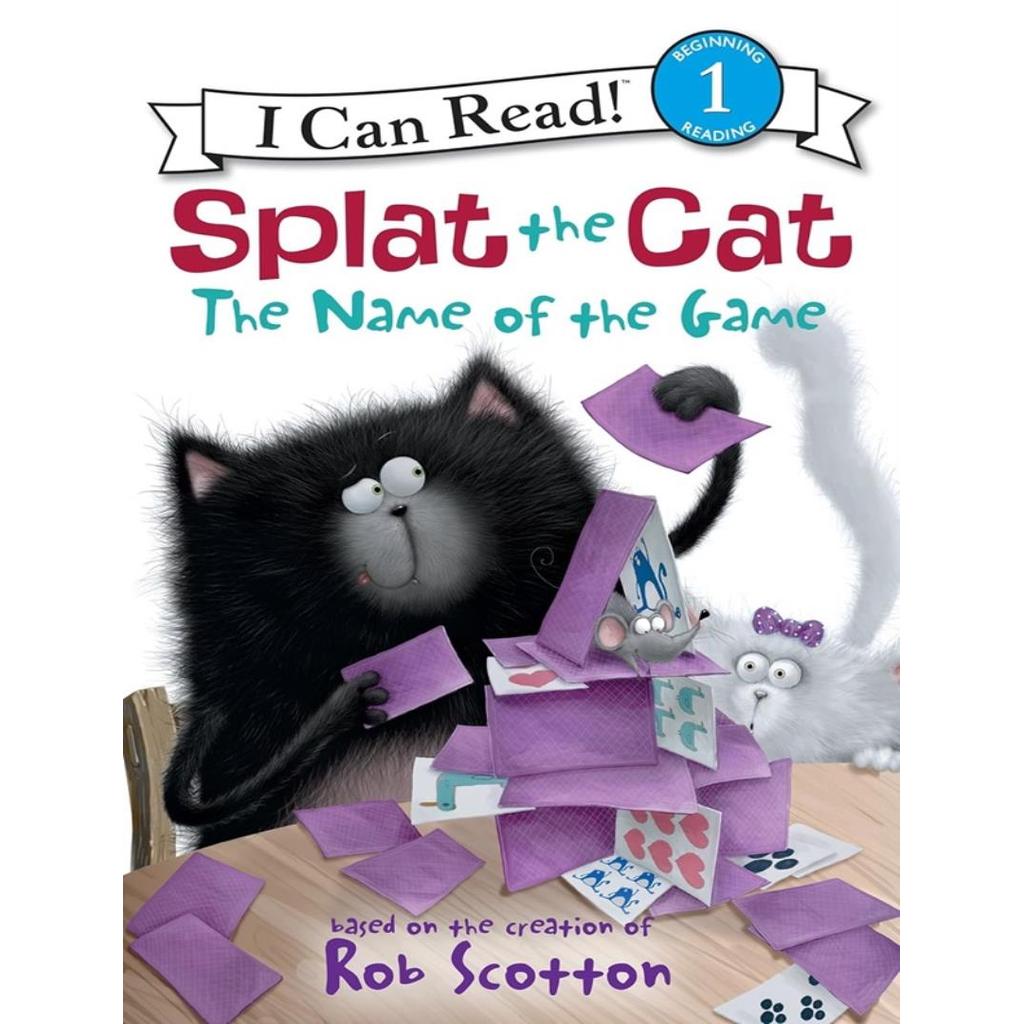 Livro - Splat The Cat - The Name Of The Game - Level 1