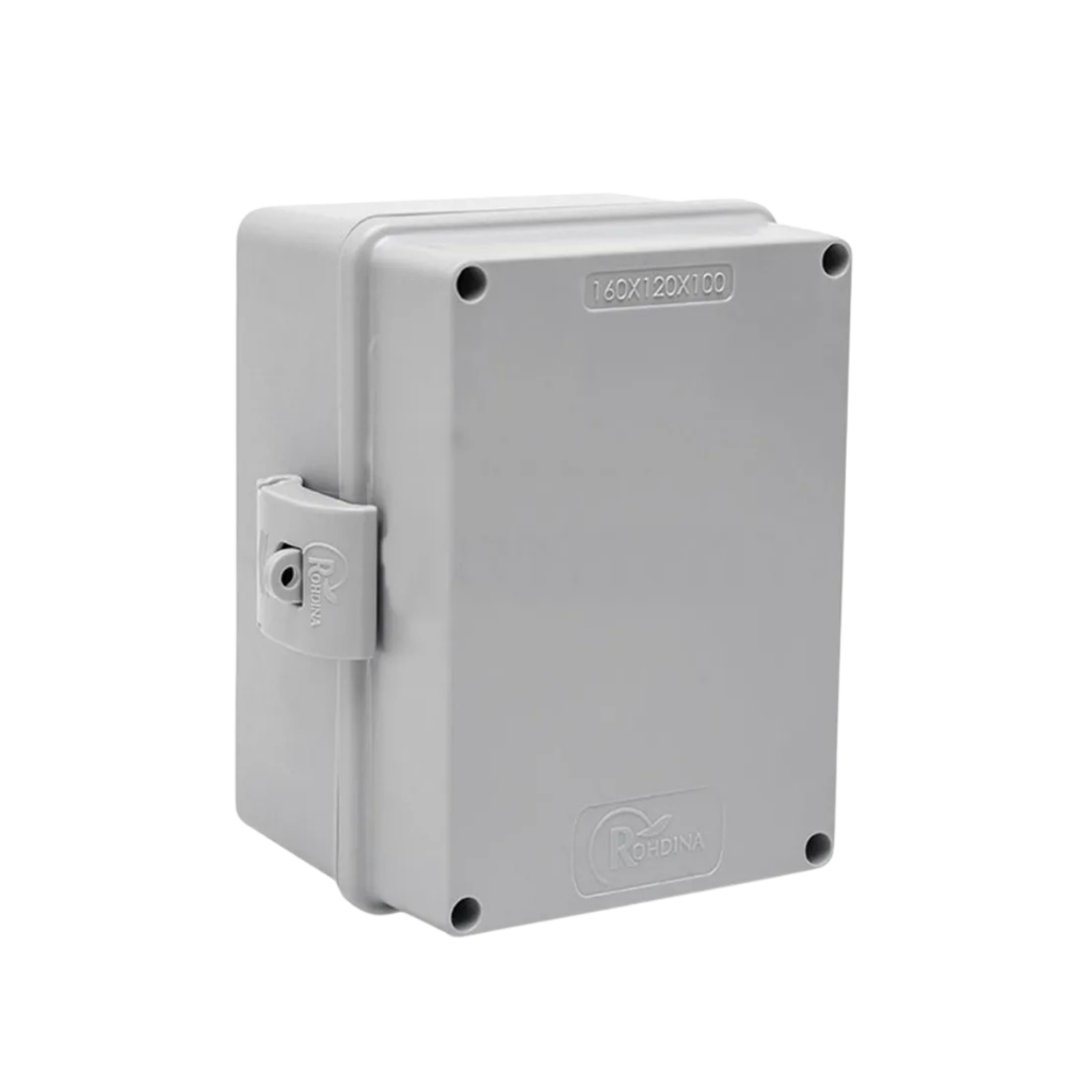 Caixa Rohdbox 160x120x100mm Anti-UV T.opaca IP68 - Rohdina