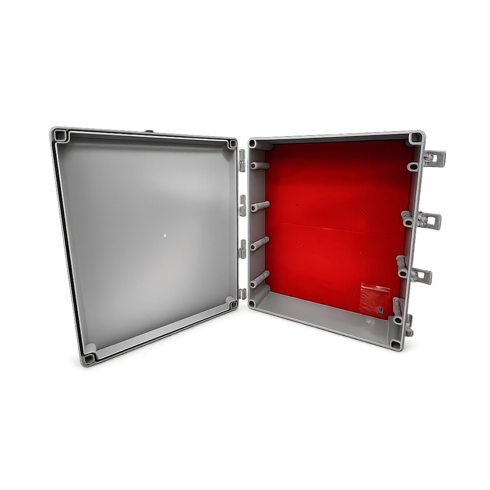 Quadro de Comando Rohdbox Completa 500x400x150 Cinza Opaca IP68 IK10 Rohdina