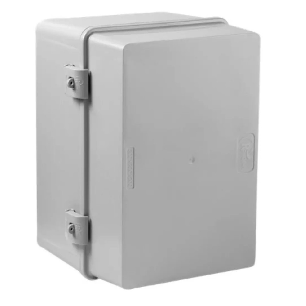 Caixa Comando Rohdbox 300x200x200mm IP68 IK10 Cinza/Tampa Opaca