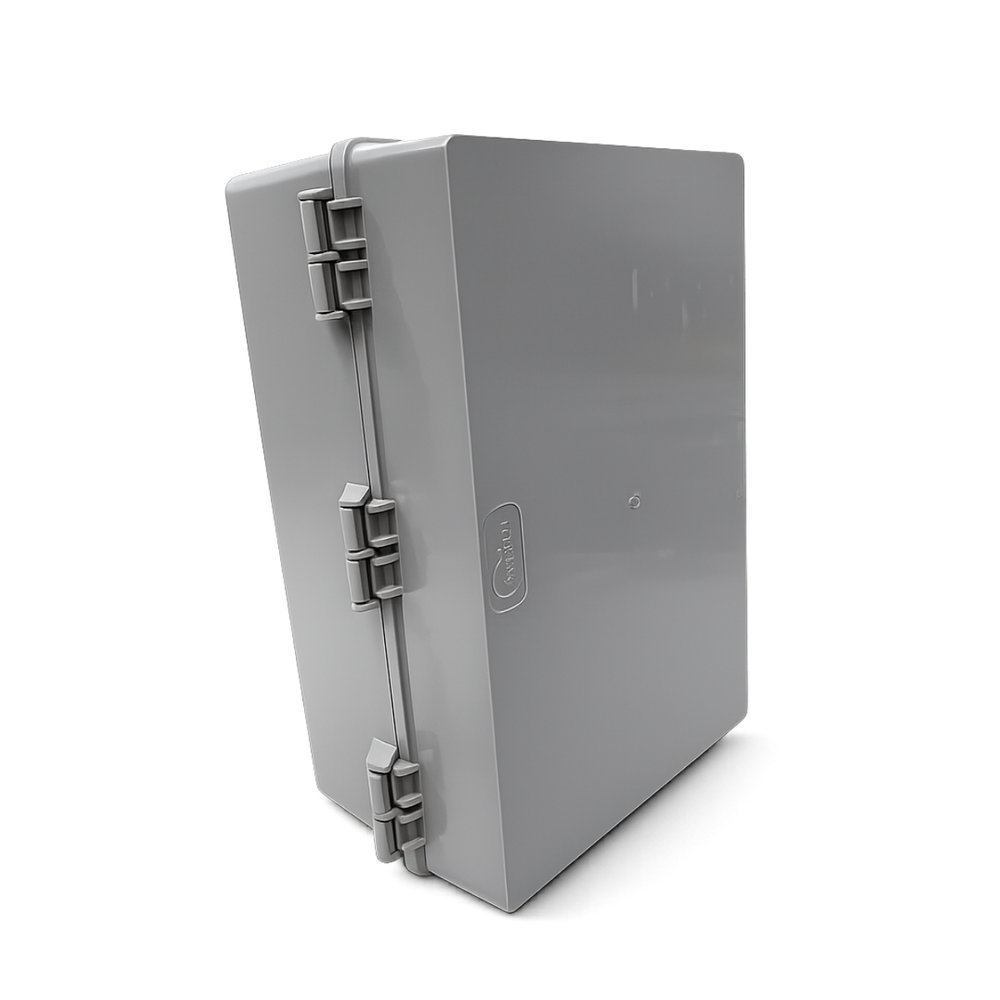 Quadro de Comando Rohdbox Completa 450x300x200 Cinza Opaca IP68 IK10 Rohdina