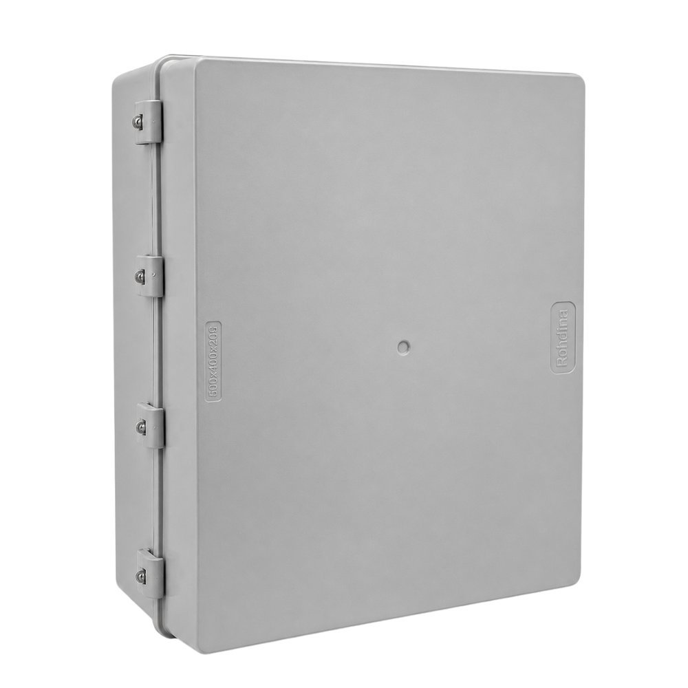 Quadro de Comando Rohdbox Completa 500x400x200 Cinza Opaca IP68 IK10 Rohdina