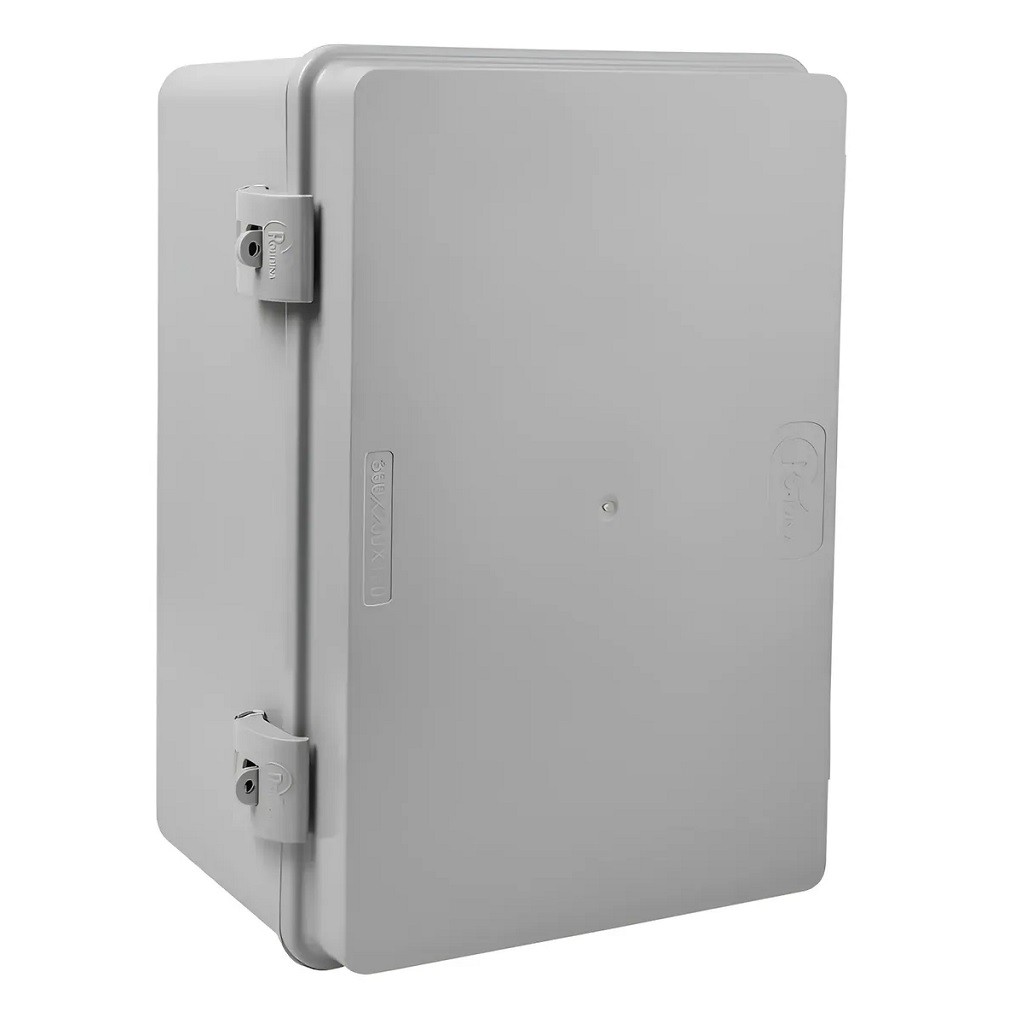 Caixa Comando Rohdbox 300x200x150mm IP68 IK10 Cinza/Tampa Opaca