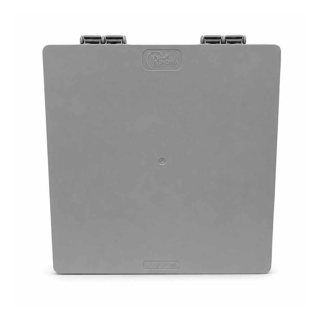 Quadro de Comando Rohdbox Completa 300x300x200 Cinza Opaca IP68 IK10 Rohdina