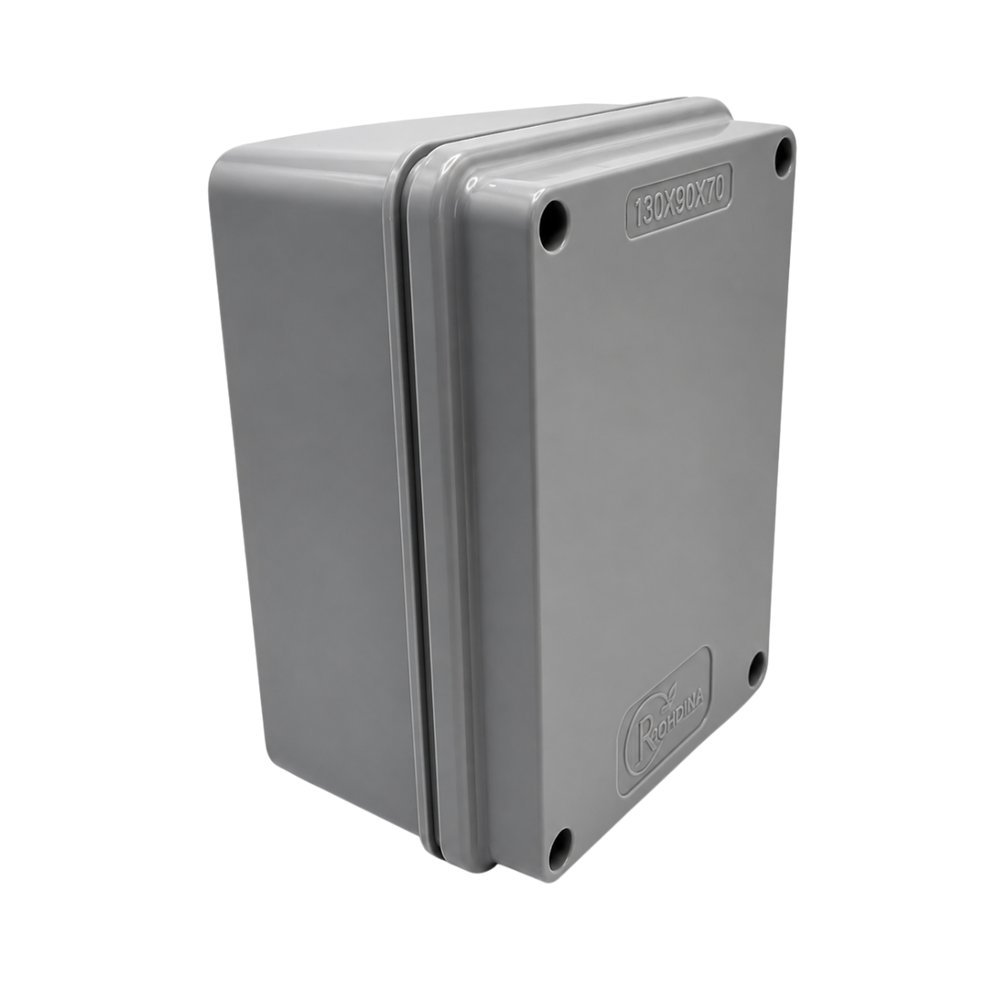 Quadro de Comando Rohdbox Econômica 130x90x70 Cinza Opaca IP68 Rohdina