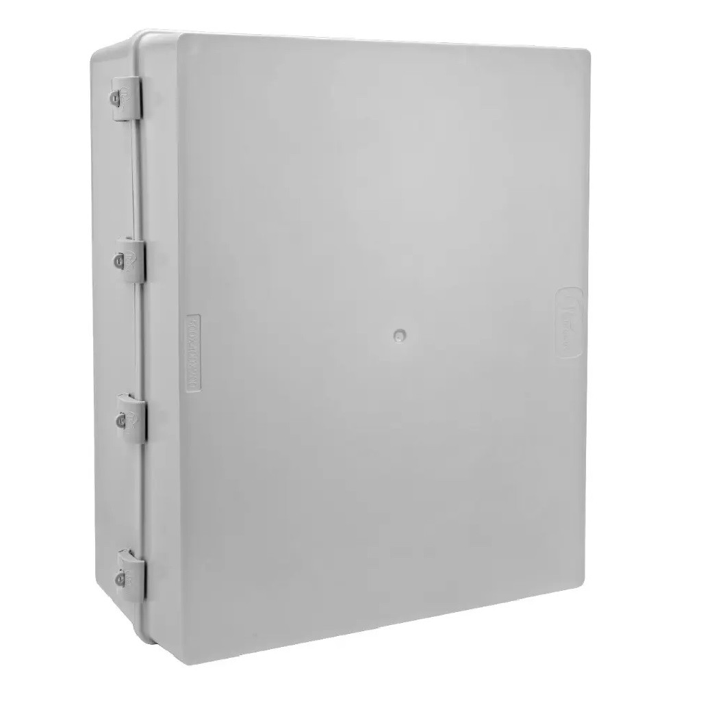 Caixa Comando Rohdbox 500x400x200mm IP68 IK10 Cinza/Tampa Opaca