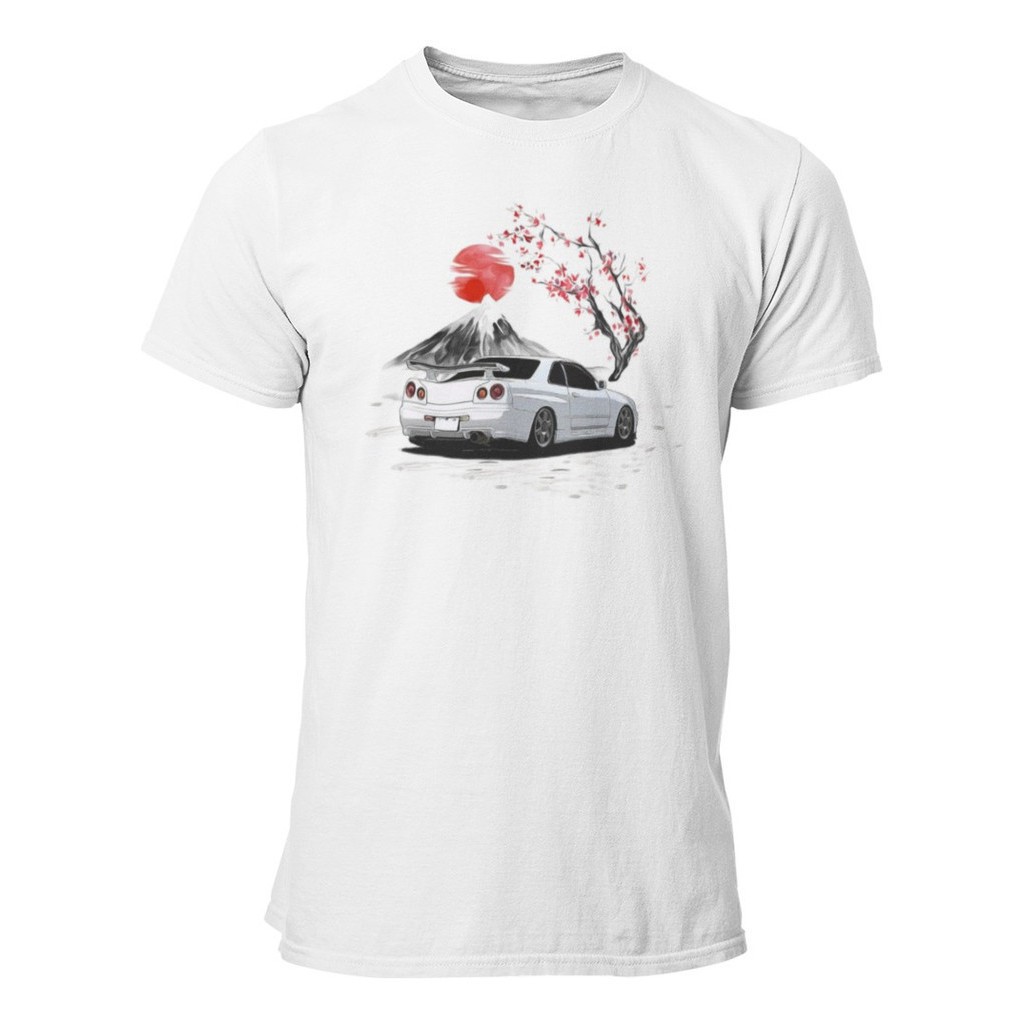 Camiseta Camisa Personalizada Estampada Gearhead Carro Nissan Skyline Gtr 8 Filme
