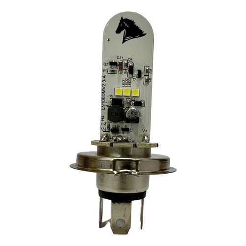 Lampada Farol Carro Moto 125 150 160 8000k Efeito Xenon Led H4
