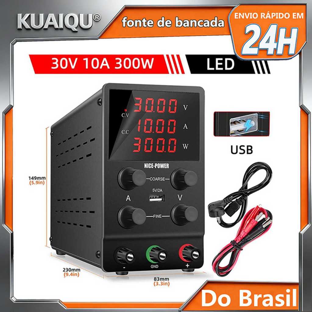 Fonte De Alimentação De Bancada SPS3010 30V 10A 300W 60V 5A Regulador De Comutação Variável De Alta Precisão Com Display