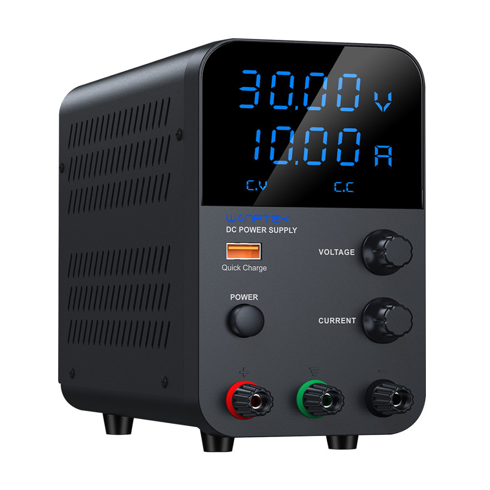 Fonte de Bancada Wanptek GPS3010D 30V 10A 300W Preto