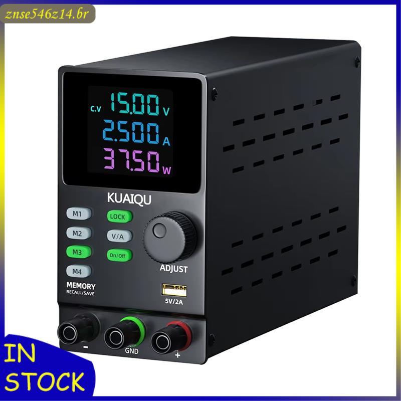 [Rbw] Fonte De Alimentação DC Programável , Regulada Ajustável 30V 10A , Software RS232 Conecta Edição De PC Armazenada