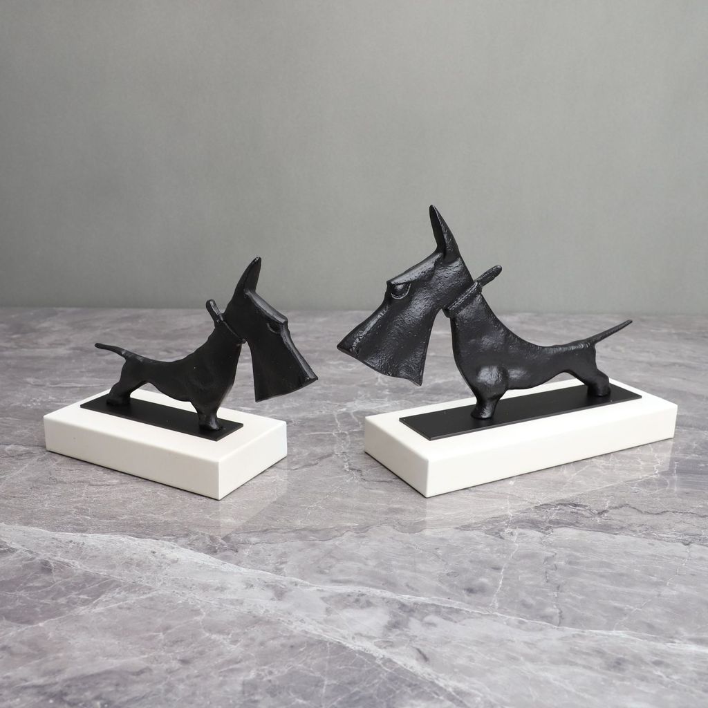 M1GU Modern minimalist cast iron black knife-shaped decorative pieces for living room TV cabinets, coffee tables, and ta