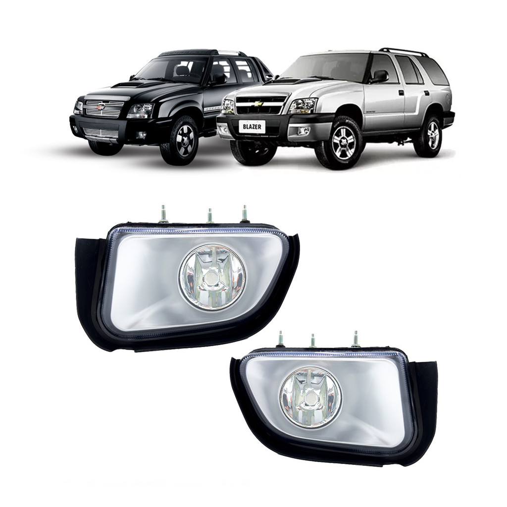 Par Farol De Milha S10 Blazer 2006 2007 2008 2009 2010 2011