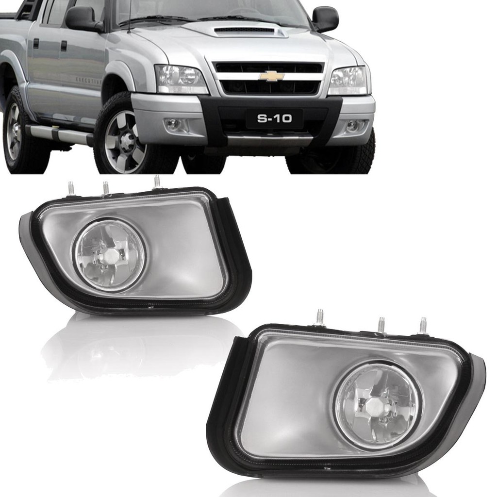 Par Farol De Milha S10 Blazer 2001 2002 2003 2004 2005 2006 2007 2008 2009 2010 2011