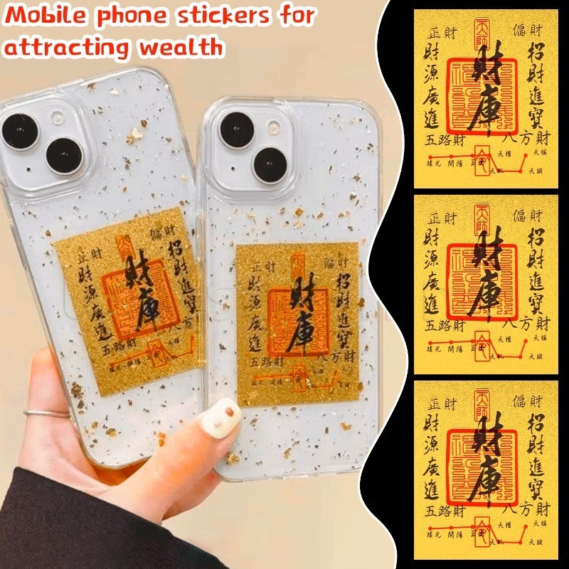 Adesivo Criativo Para Atrair Riqueza-Material De Decoração DIY Handmate-Computadores , Bolsas , Carros , De Portas-Supri