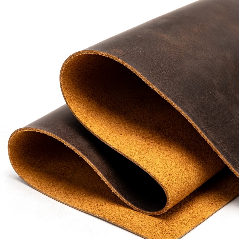 Folha De Couro Crazy Horse 1.2 Mm 33x60 Cm Material Artesanal DIY Para Bolsas E Carteiras