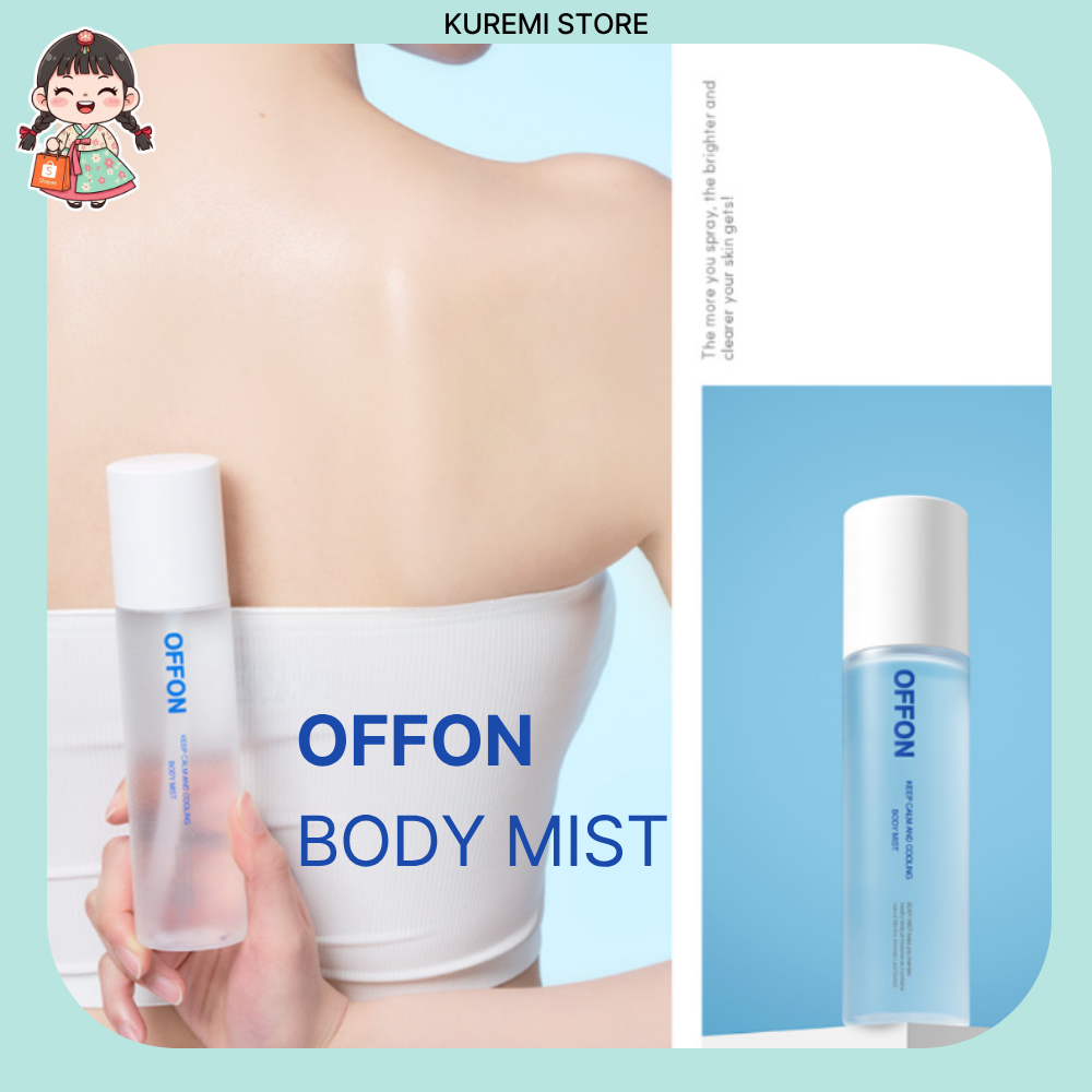 [OFF-ON] Brisa Calmante: Mist Corporal Hidratante e Suavizante para Pele Macia e Luminosa 150ml
