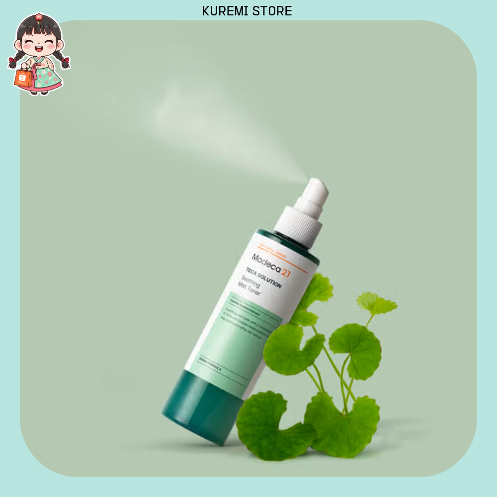 [Madeca21] Brisa de Centella: Tônico em Névoa Calmante 200ml | Hidratante Facial Pele Sensível