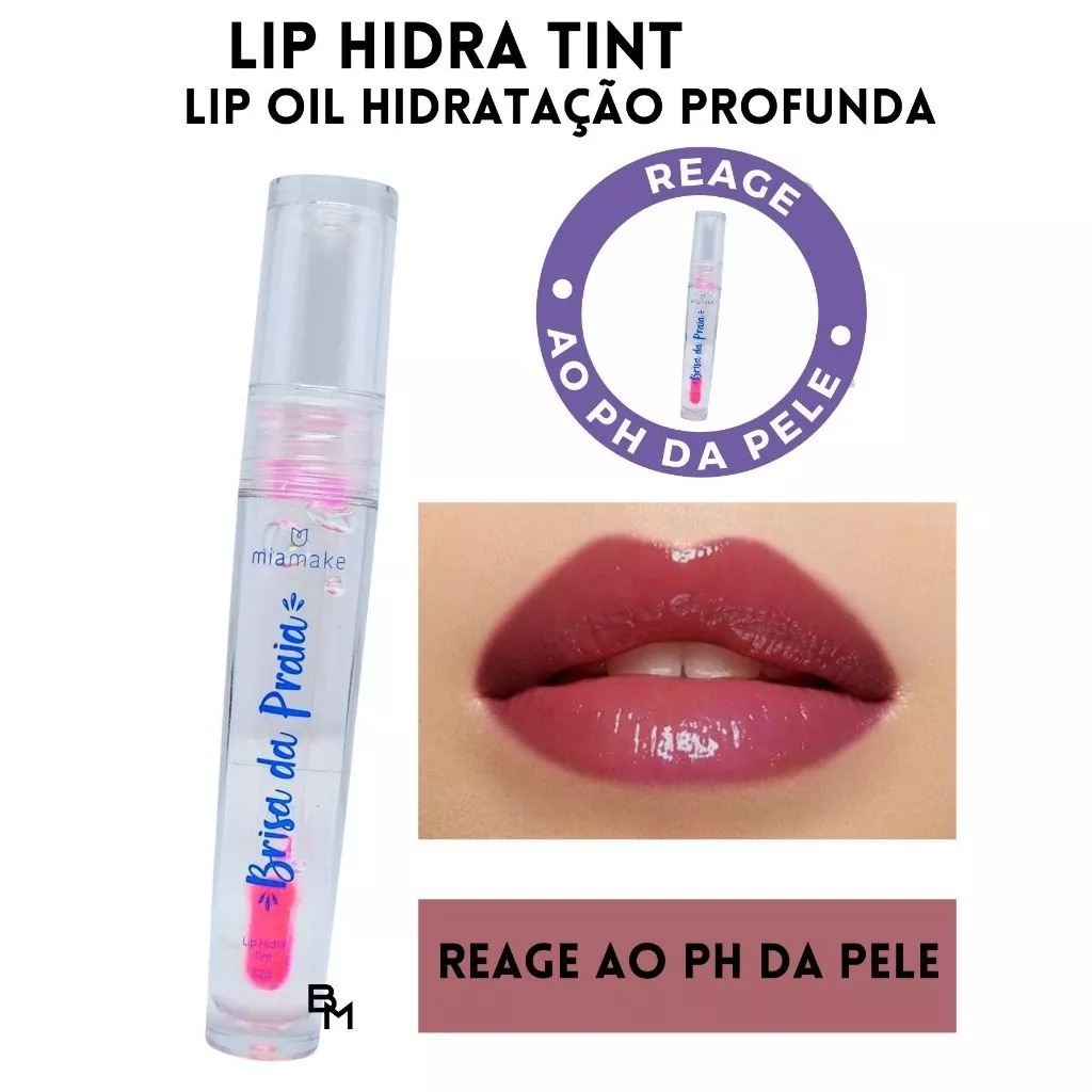 Lip Hidra Tint PH da Pele Brisa da Praia 3,2g - Mia Make