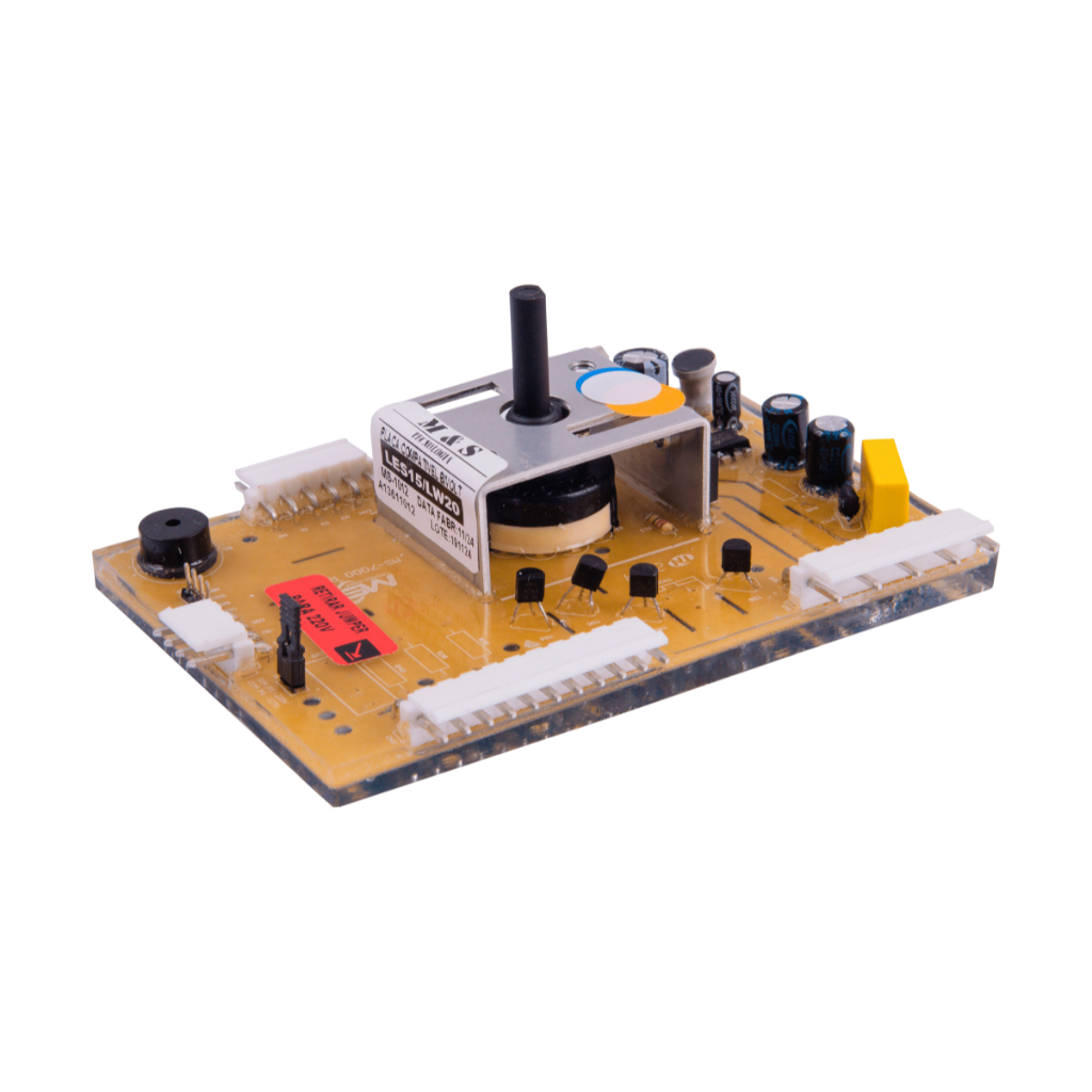 Placa de Potência Compatível Para Lavadora Electrolux LES15 / LW20 A13611012 Bivolt 110V / 220V Resinada