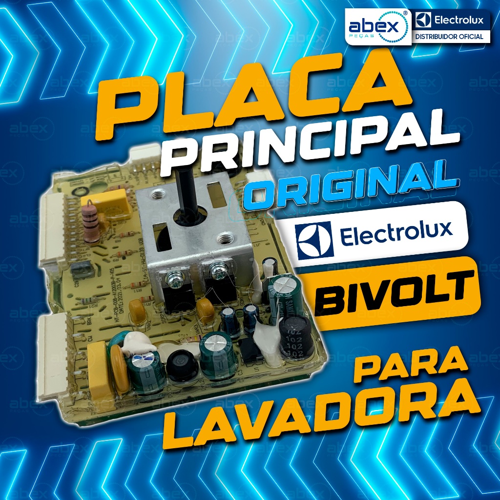 Placa Potencia LAC16 A13611015 Bivolt Electrolux Lavadora 16 Kg 41041963 Com Nota Fiscal Original
