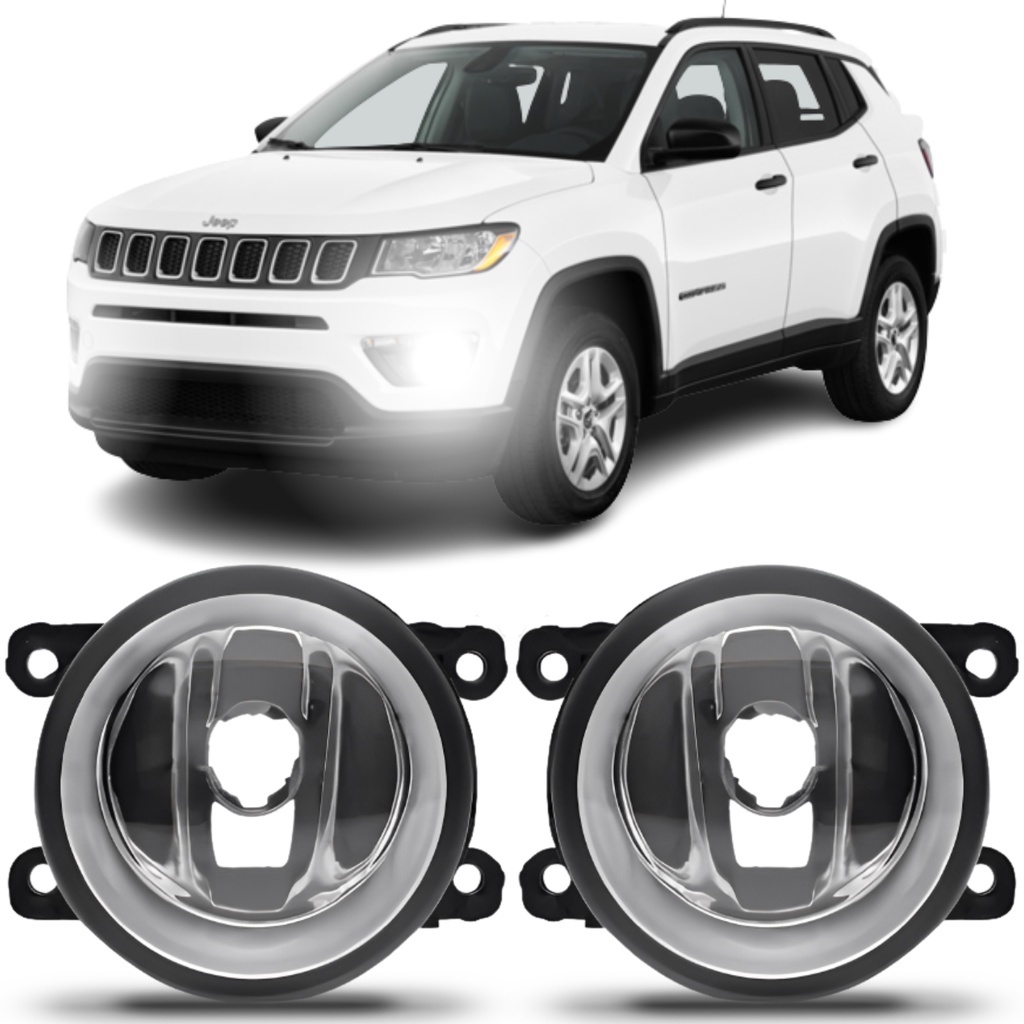 Farol De Milha Jeep Compass 2016 2017 2018 2019
