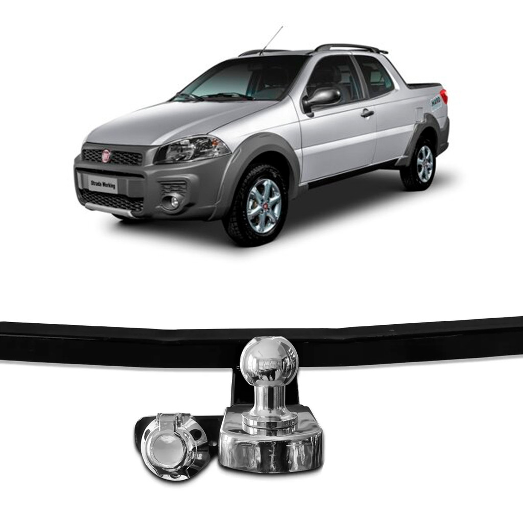 ENGATE FIAT STRADA ADVENTURE TREK 2003 A 2020 FIXO 500KG REFT4000 REFORCEL