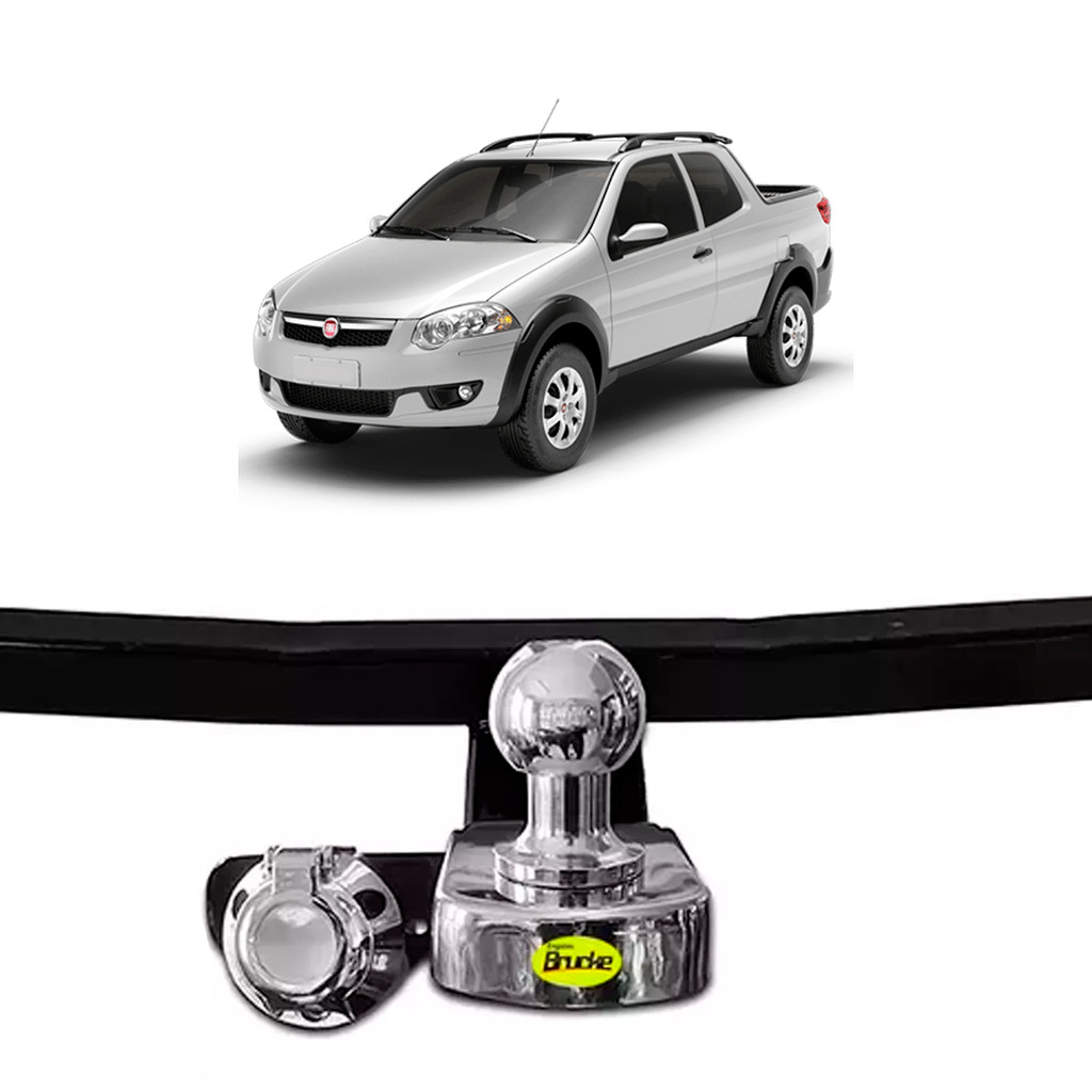 Engate Fiat Strada Adventure Trek 98 A 20 Fixo 700kg FT4063 Brucke