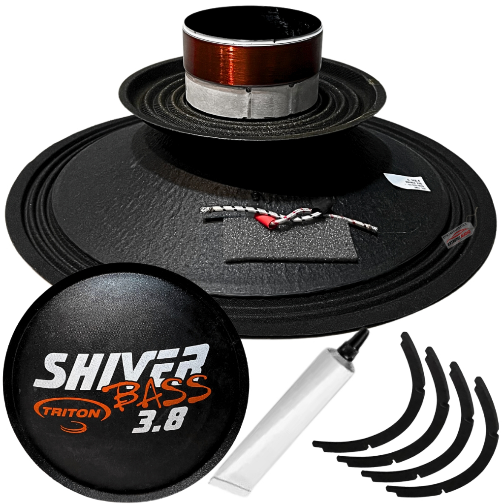 Reparo Alto Falante Shiver 3.8 Woofer Triton 15 Polegadas 1900 Rms 4 Ohms Original Triton
