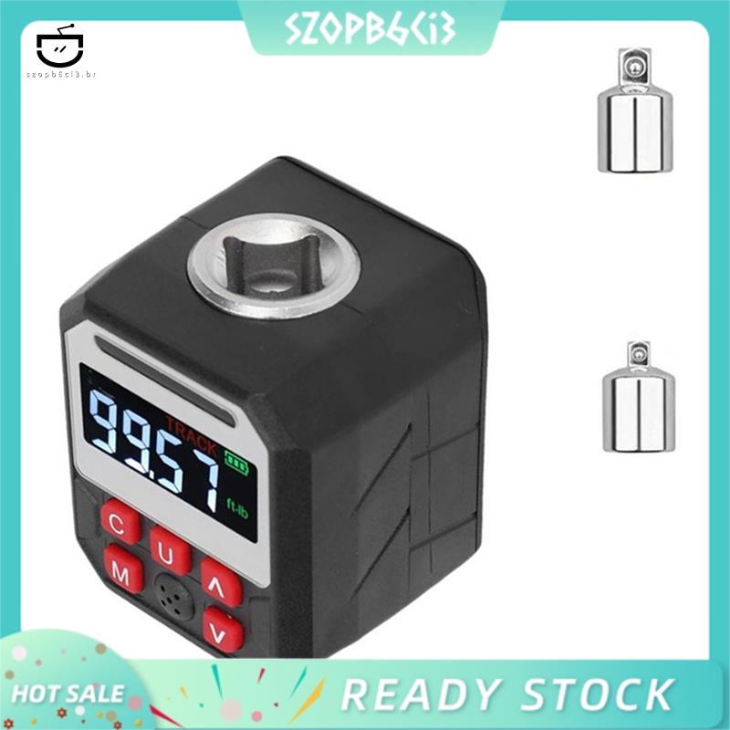 Chave De Torque Digital De 1/2 Polegada Com Adaptador De Exibição Inteligente Faixa Predefinida De 1.5-30nm Para Aplicaç