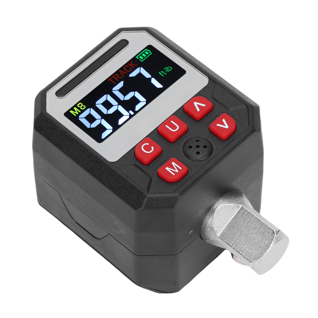 Adaptador De Torção Digital 1/2 Polegada Unidade Eletrônica Medidor Chave 17-340N.m Faixa 9 Conjuntos Valor Predefinido