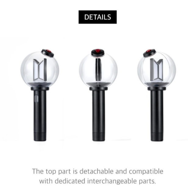 [bts] Bastão De Luz Oficial Ver . 4 , 1 Unidade/Kpop Light Stick/Concert Essential/100 % Autêntico Por [Coréia] 🇰🇷