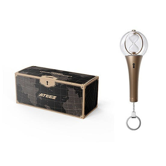 [Chaveiro] Lightiny Oficial ATEEZ Ver . 2 Mini Light Stick Fan