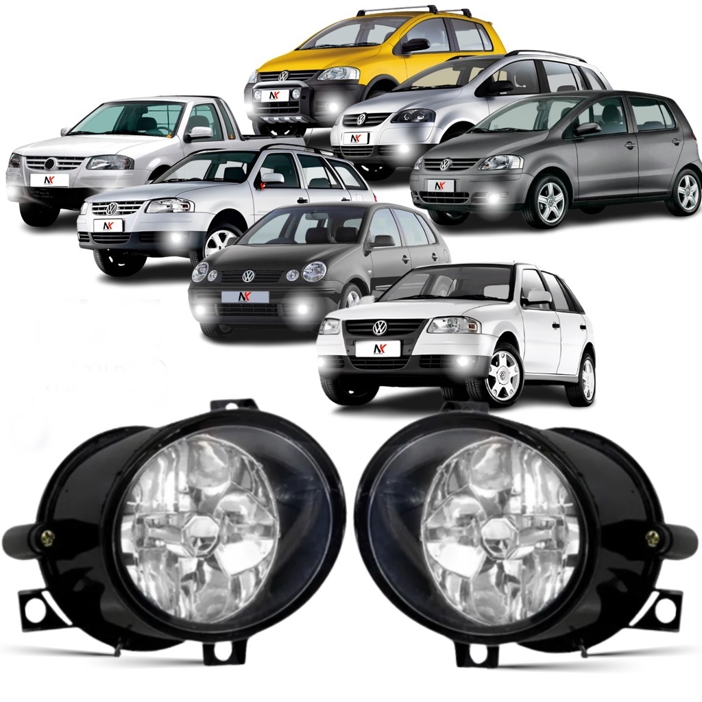 Farol de Milha Gol G4 Parati Saveiro G4 Polo Fox Spacefox Crossfox Auxiliar VER DESCRIÇÃO