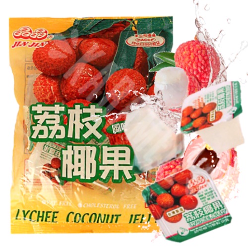 Gelatina Jin Jin Sabor de Lichia - Importado