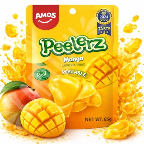 Balas de Gelatina Peelerz Gummy Mango - Importado