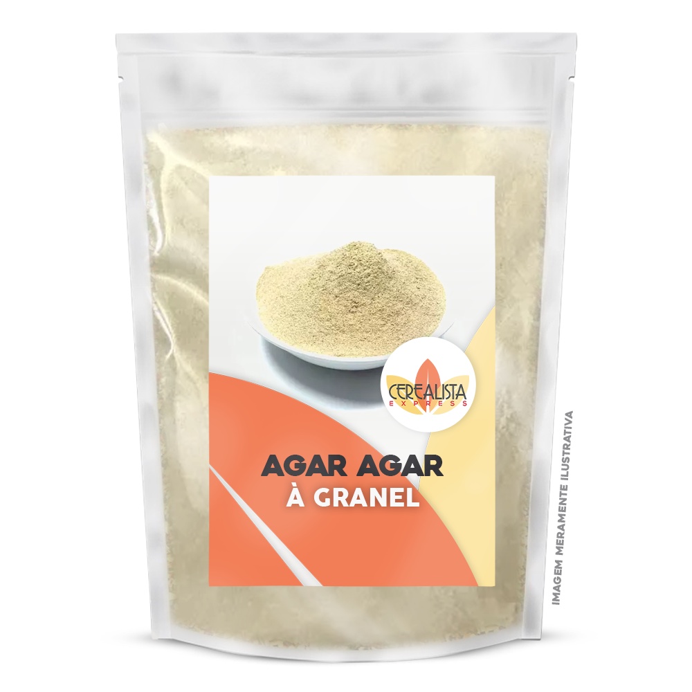 Gelatina Vegetal Agar Agar Em Pó Importado Gelificante Culinária