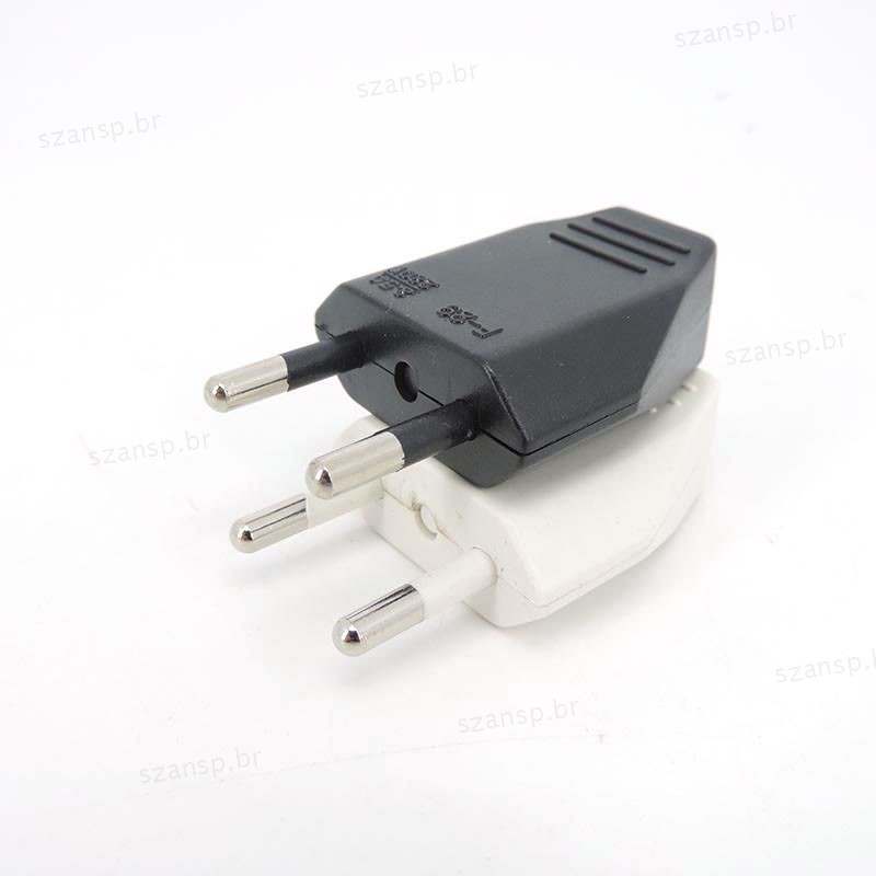 Plugue Da Ue Adaptador De Alimentação AC 220v 2.5A Macho Euro Tomadas De Substituição Reutilizável Tomada Elétrica Para