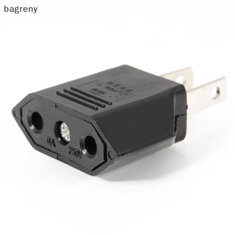 [bagreny] Novo Ue Euro Europa Para Eua Power Ja Conversor De Tomada De Parede Adaptador De Viagem BR
