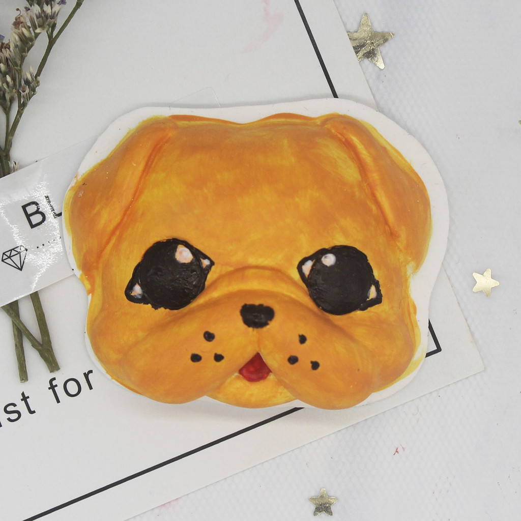Jingba molde para cachorro, faça você mesmo, difusor, pedra de fragrância, clipe de ventilação de ar para carro, filhote