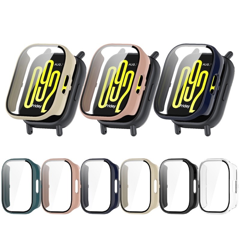 Capa Para Redmi Watch 6 5 4 3 Active lite Band2 Xiaomi Smart Band 8 Caixa Ativa Protetora Rígida PC De Cobertura Total P