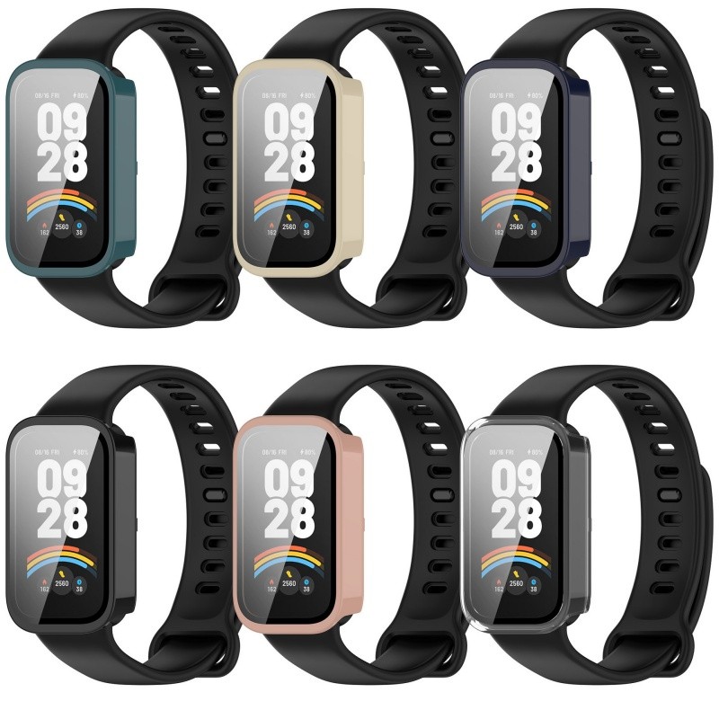 Para Xiaomi Smart Band 11 Caixa Ativa Hard Watch PC case Mi Band11 Active 11Active Acessórios Capa De Cobertura Total Pe