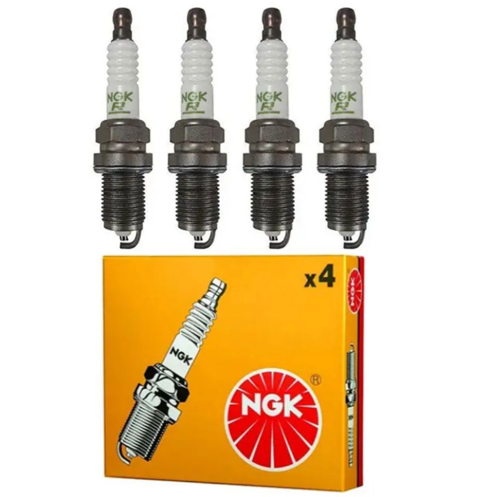 Jogo Kit 4 Unidades Vela De Ignição Ngk Corolla BKR6EYA13