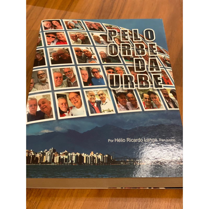 livro: pelo orbe da urbe - de helio ricardo Lange (parusinho)