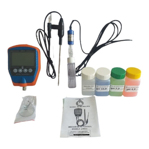 Medidor De Ph Phmetro Digital C/ Eletrodo Phmax